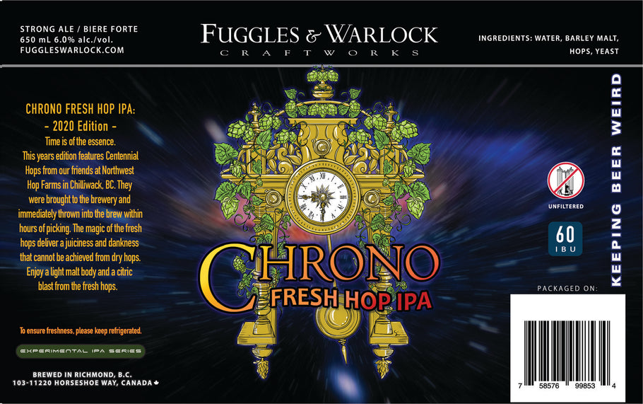 Fuggles & Warlock Chrono Fresh Hop IPA (NWBG article)