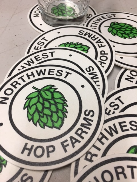 Coaster - Northwest Hop Farms Logo